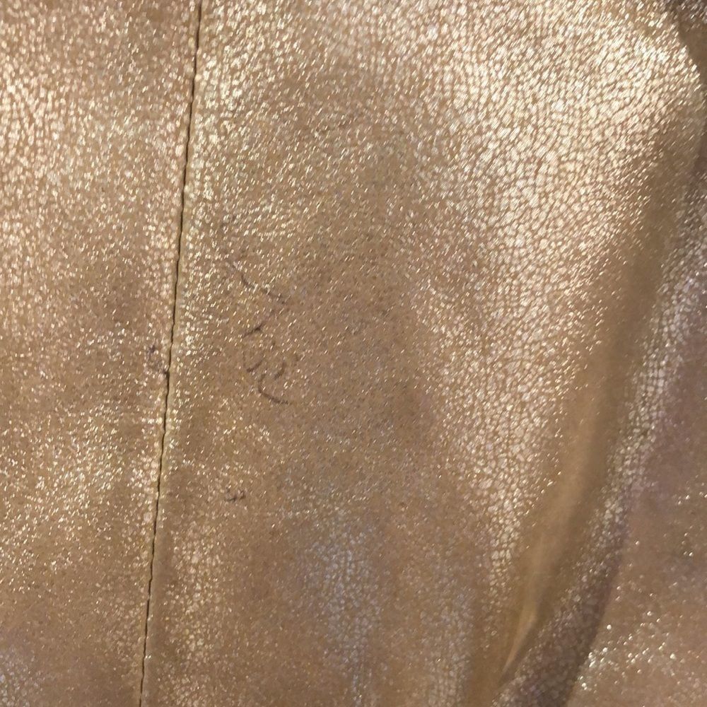 COACH gold leather hobo purse - Picture 15 of 16